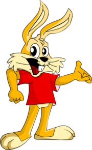 Cartoon Rabbit Character Clip Art